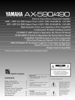 Yamaha AX-490-Owners-Manual